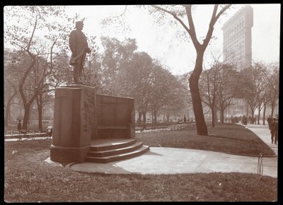 David Glasgow Farragut Statue im Madison Square Park, New York, ca. 1905 von Byron Company